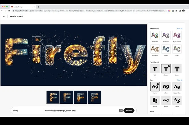 Adobe launches the beta of Firefly, the generative AI available to creators