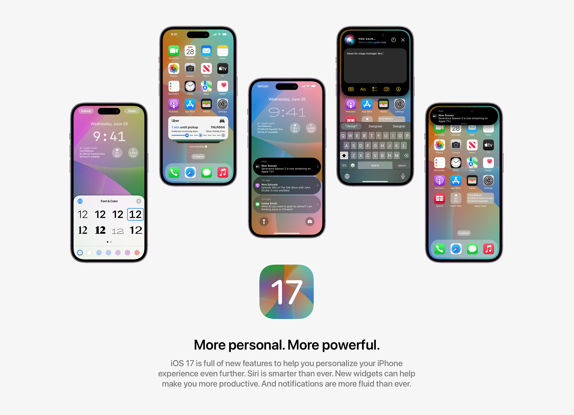 iOS 17, the redesign will also concern, Would you like it like this?