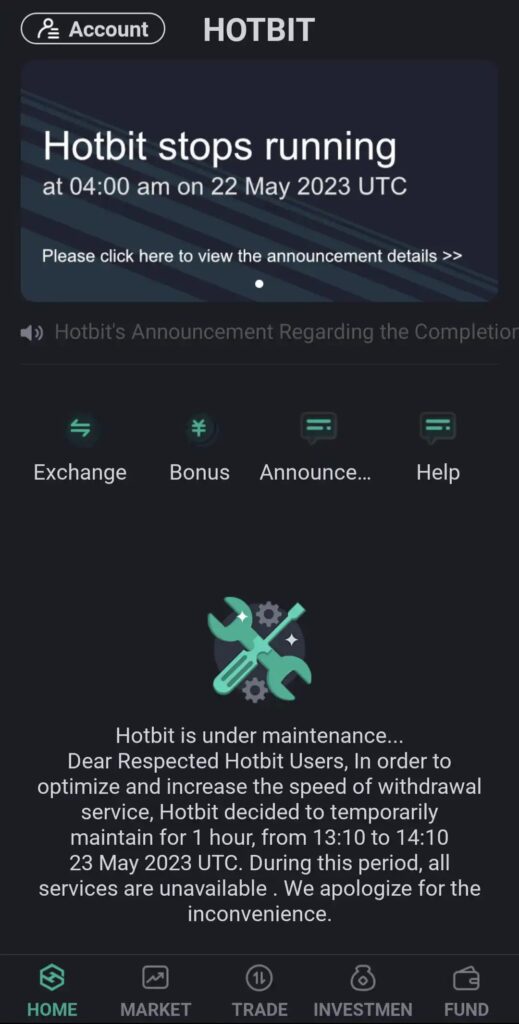 How to Withdraw your assets from HOTBIT EXCHANGE