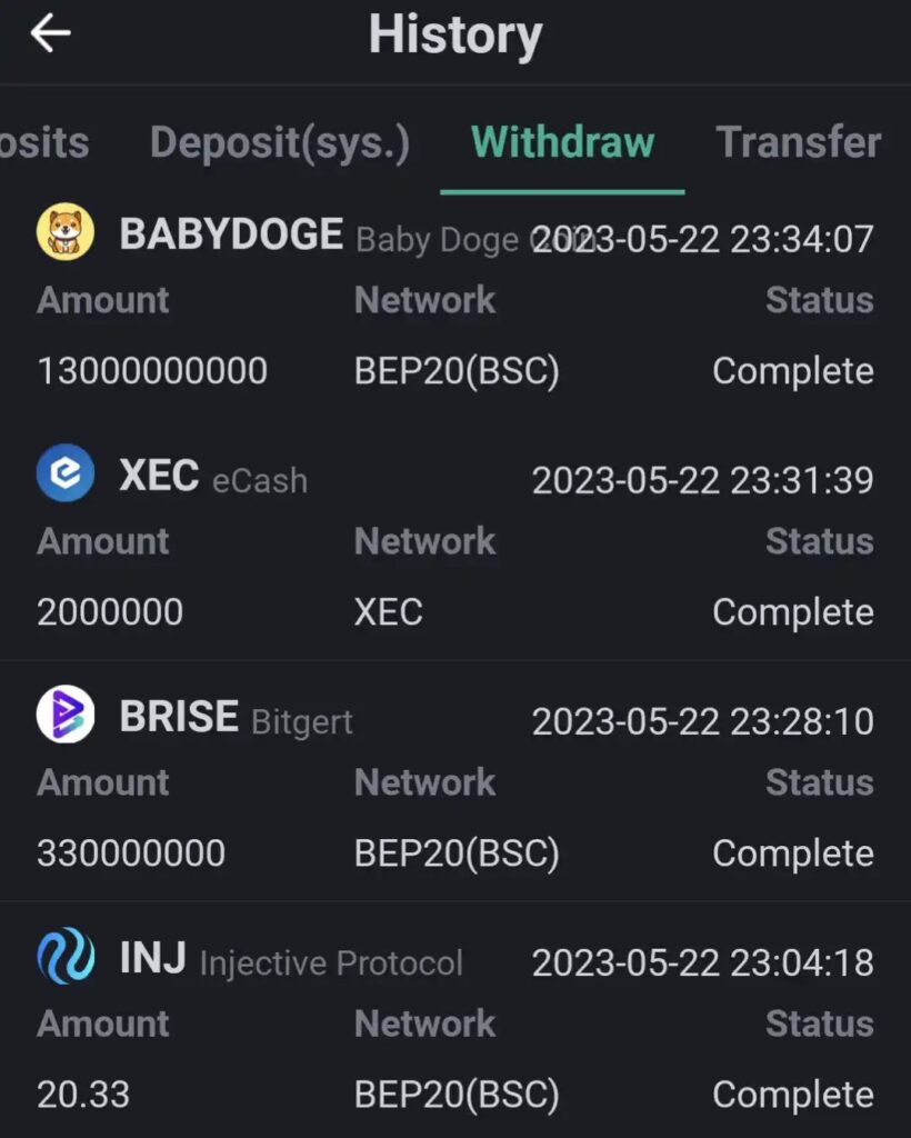 How to Withdraw your assets from HOTBIT EXCHANGE
