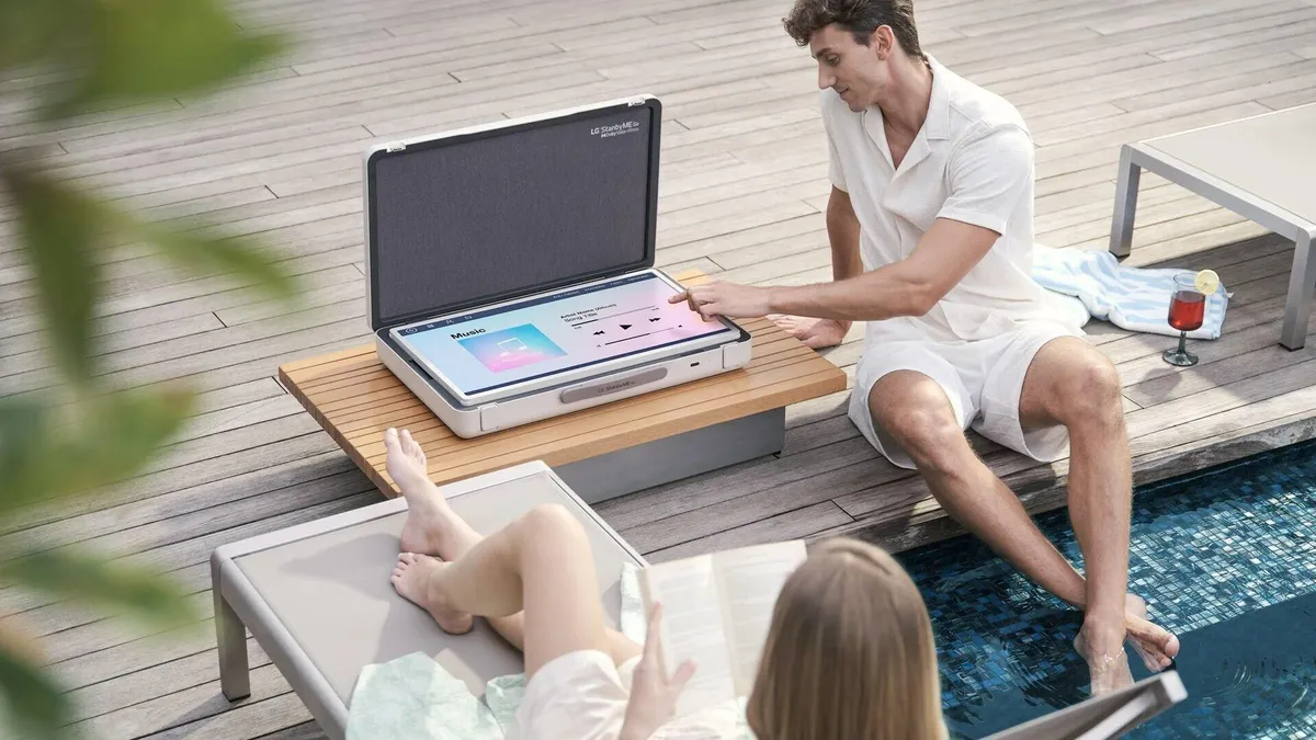 LG's StanbyMe Go, a Portable Touchscreen TV That Also Functions as a Suitcase