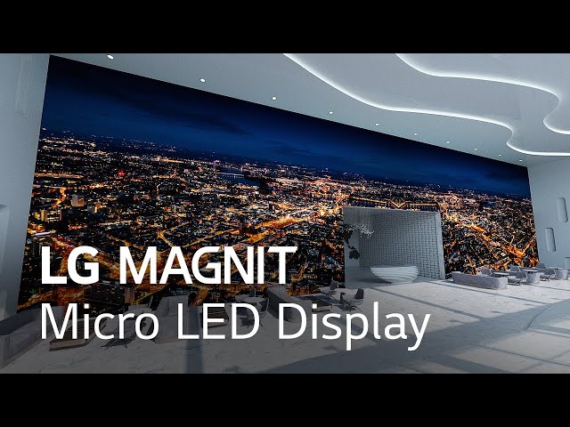 LG Micro LED TV 118-inch rival of Samsung's The Wall