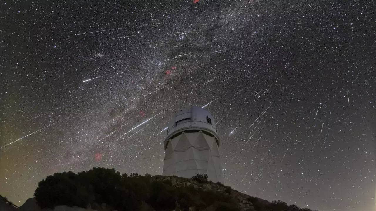 The first meteor shower of the 2025 takes place this weekend