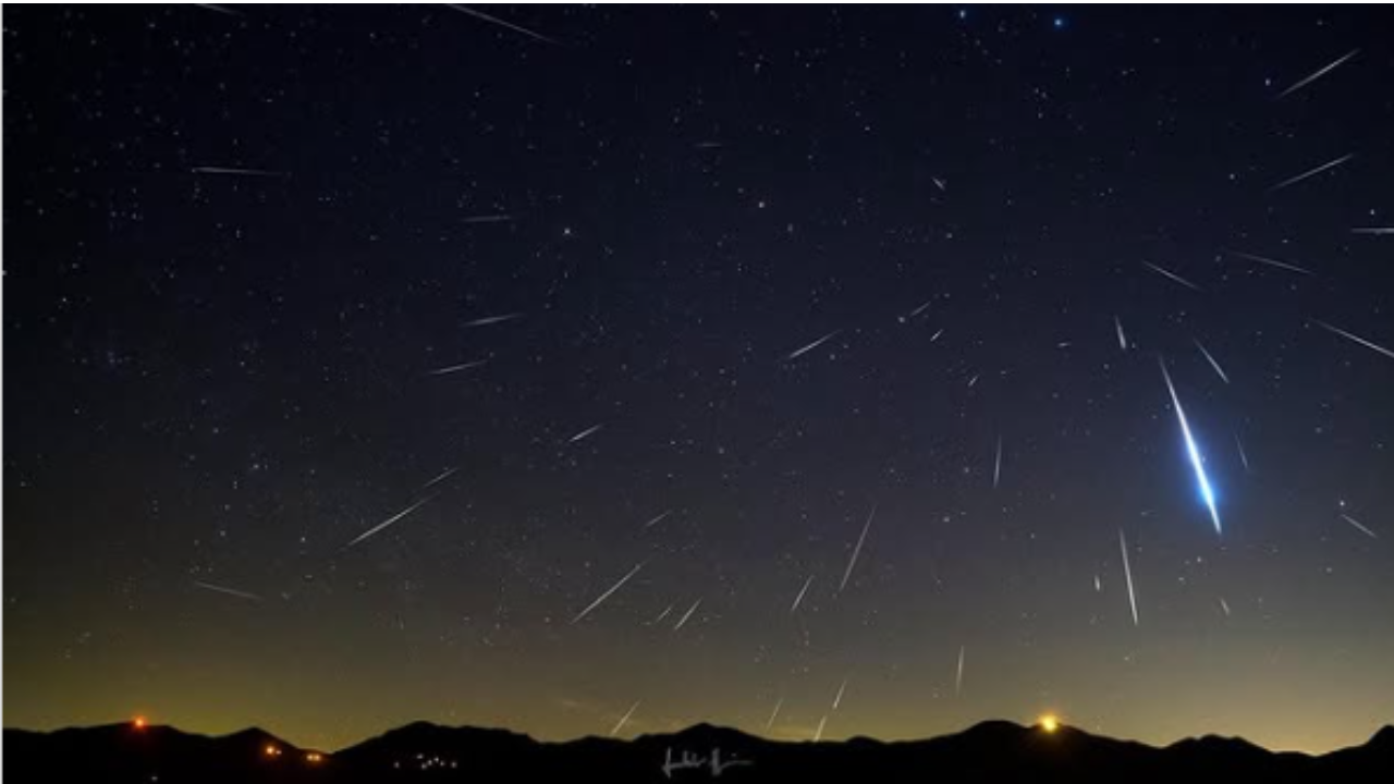 The first meteor shower of the 2025 takes place this weekend