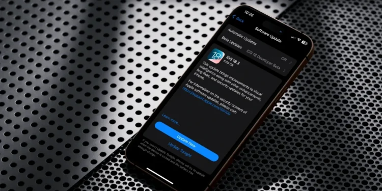 iOS 18.3 Update : Take a look at 11 key new features