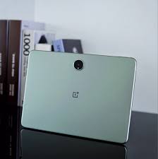 a tablet on a table