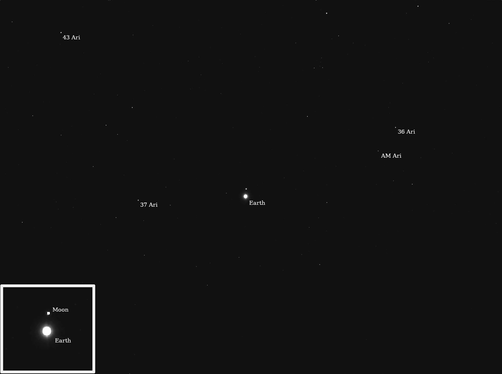 Exciting  Psyche Spacecraft Images Earth and Moon