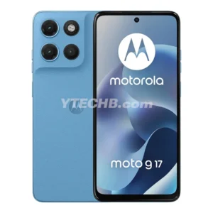 Blue smartphone with Motorola branding-Motorola Moto G17: Outrageousness in Price, Specs, Release Date