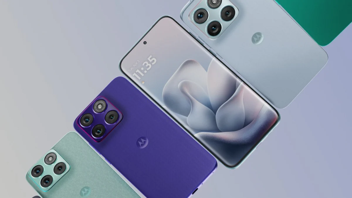 Motorola Edge 70 Fusion: The 2026 Mid-Range Powerhouse 2 Colorful smartphones with multiple cameras-Motorola Edge 70 Fusion: The 2026 Mid-Range Powerhouse