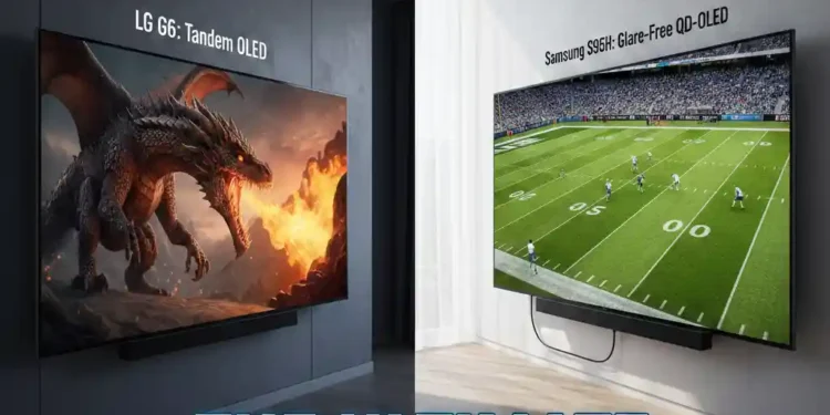 The Ultimate 2026 TV Battle:LG G6 OLED vs Samsung S95H 1 with its display=The Ultimate 2026 TV BattleLG G6 OLED vs Samsung S95H