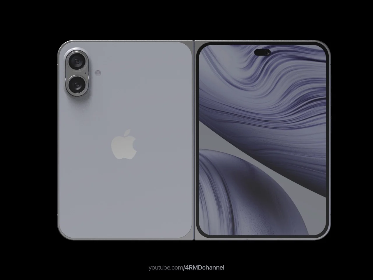 Is a 5,700mAh Battery Enough to Justify the iPhone Fold ‘Ultra’s’ $2,299 Price? 6 Dual Screen Phone in Purple color