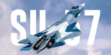 SU-57 fighter Jets flying in blue sky-Sky Sovereignty: The 5 Most Lethal Fighter Jets Dominating the Clouds in 2026