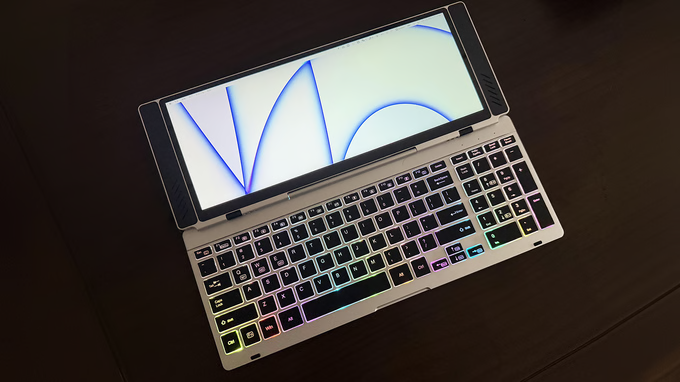 small laptop -VitaLink Unveiled: The Ultra-Wide 4K Monitor That Turns Your Phone Into a PC