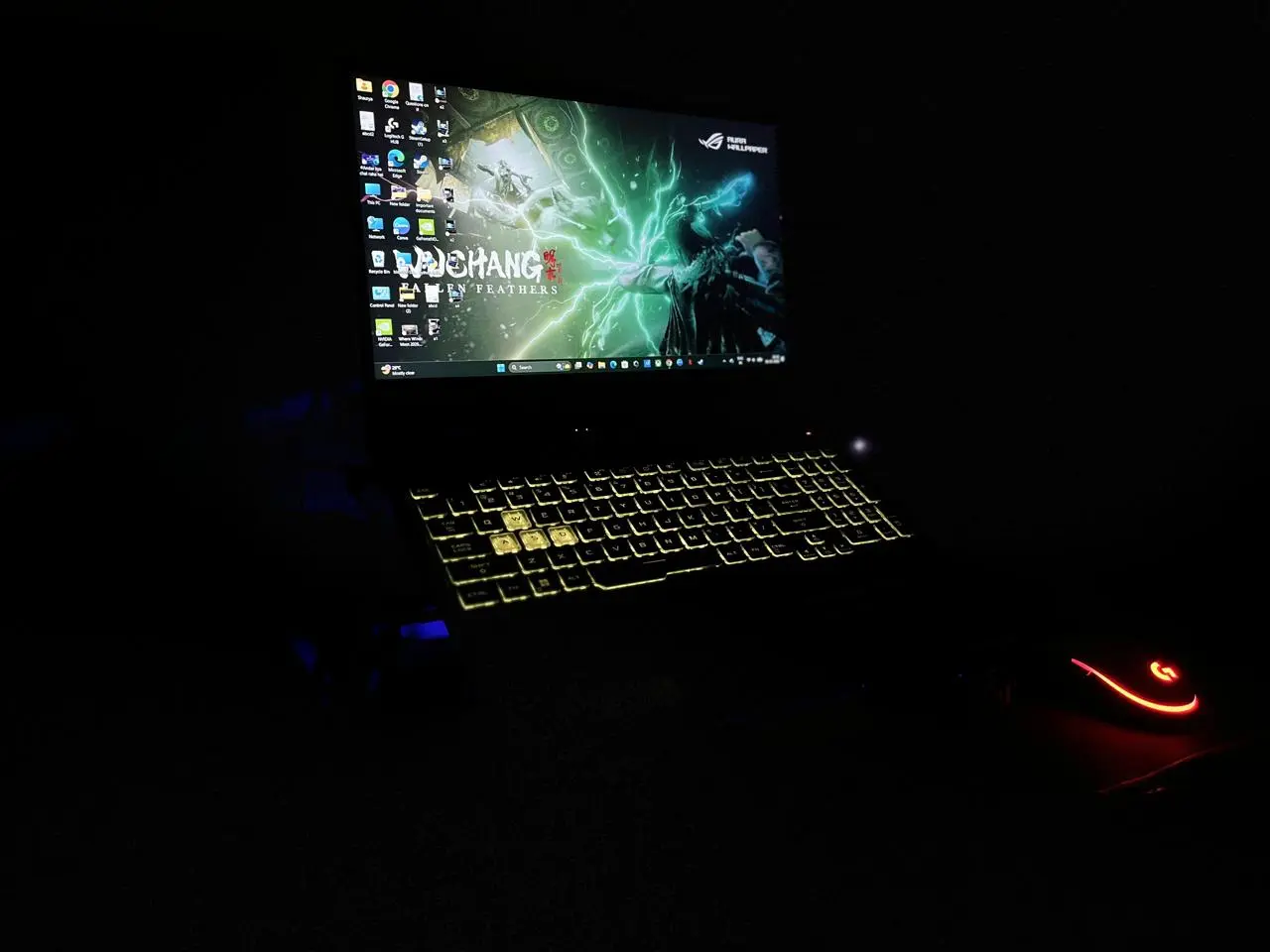 Laptop display -Immersive Displays: The vibrant screen showcasing-How the ASUS TUF Gaming A15 is the Ultimate Budget-Friendly Powerhouse for AI Engineers and Creators
