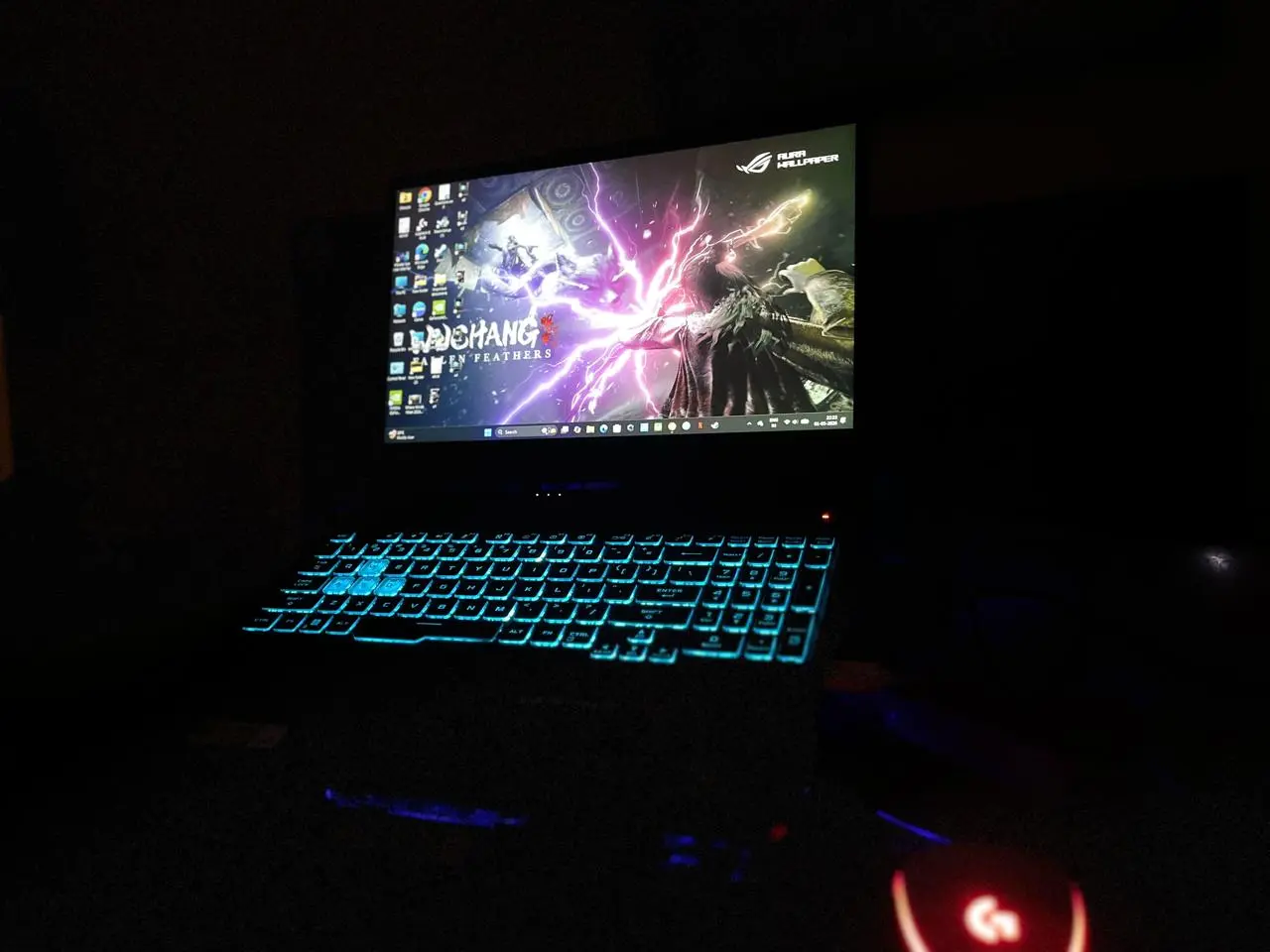 LAPTOP SCREEN-Modeling Mastery: See the A15 in action running Blender-How the ASUS TUF Gaming A15 is the Ultimate Budget-Friendly Powerhouse for AI Engineers and Creators