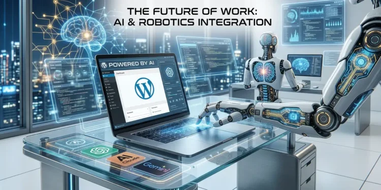 Claude AI fixing WordPress SEO — AI tools for digital marketing and website optimisation 2026