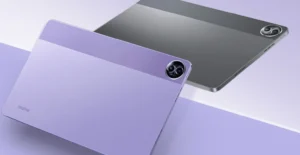 Realme Pad X2 budget tablets in purple and gray colors displaying minimalist design and slim profile-Best Budget Tablet 2026