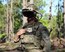 Tech loaded army personal-Military Satellites & Space Defense