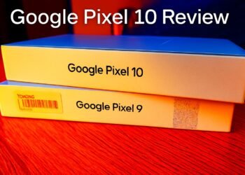 Google Pixel 10 review: should you buy it in India?-two phone boxes at table